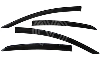 

Дефлекторы боковых окон для Lada Vesta 2015~ ветровики украшение стайлинг защита от дождя грязи солнца тюнинг