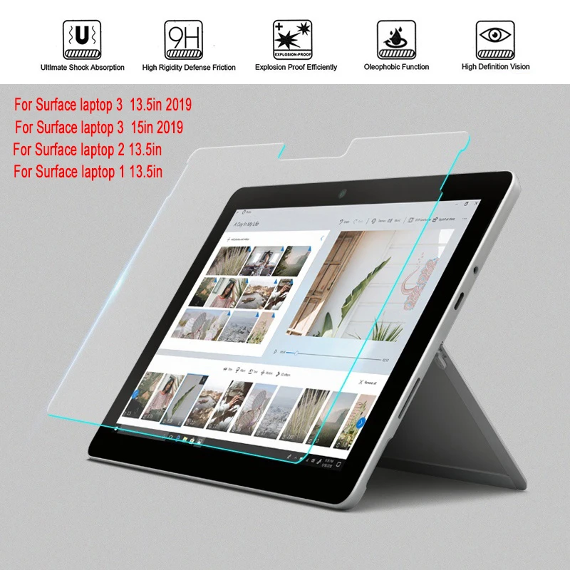 Для Microsoft Surface Laptop 3 2 113 5 15 защита экрана новинка 9H поверхность из закаленного