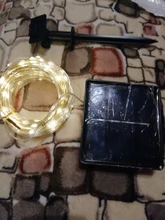 Decoration String-Lights Garland Solar-Lamp Fairy Christmas-Party Garden Outdoor Waterproof