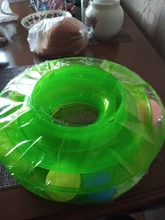 Three-Levels Tower-Tracks-Disc Ball Cat-Toys Interactive-Training-Amusement-Plate Cat-Intelligence