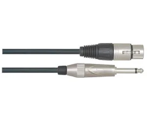 

Nmh-20 microphone cable xlrf-6. 3 6 m Leem
