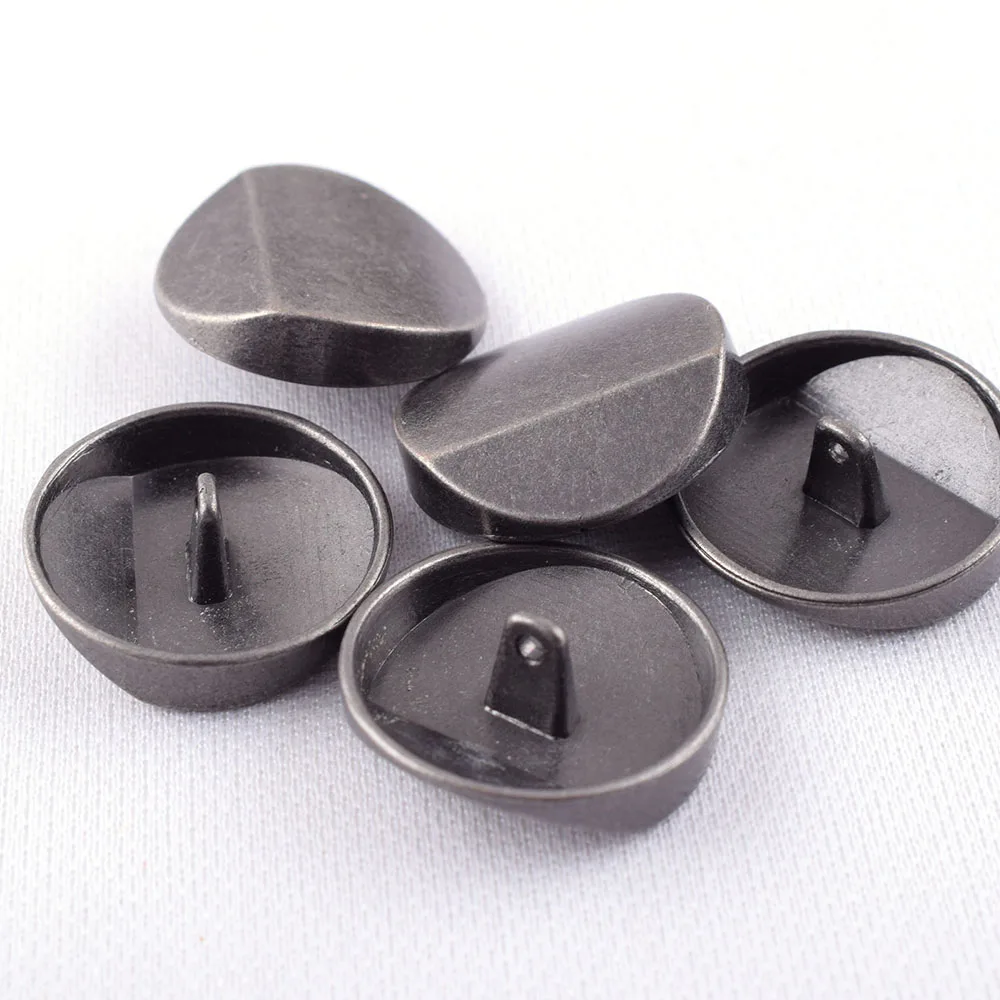 Metal Black Sewing Buttons Vintage Shank Buttons Suit Buttons Coat Button  Edge Button Anchor Buttons Clothing Leather Wrap Clasp - AliExpress