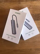 UGREEN-concentrador de red USB C, adaptador HDMI 10 en 1, USB C a USB 3,0, Dock para MacBook Pro, accesorios, USB-C tipo C 3,1, divisor