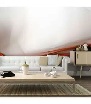 

Mural-Elegant orange design