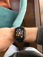 Protector de pantalla de cristal + cubierta para Apple Watch, 44mm, 40mm, 42mm, 38mm, accesorios de parachoques para Apple Watch series 5 4 3 SE 6