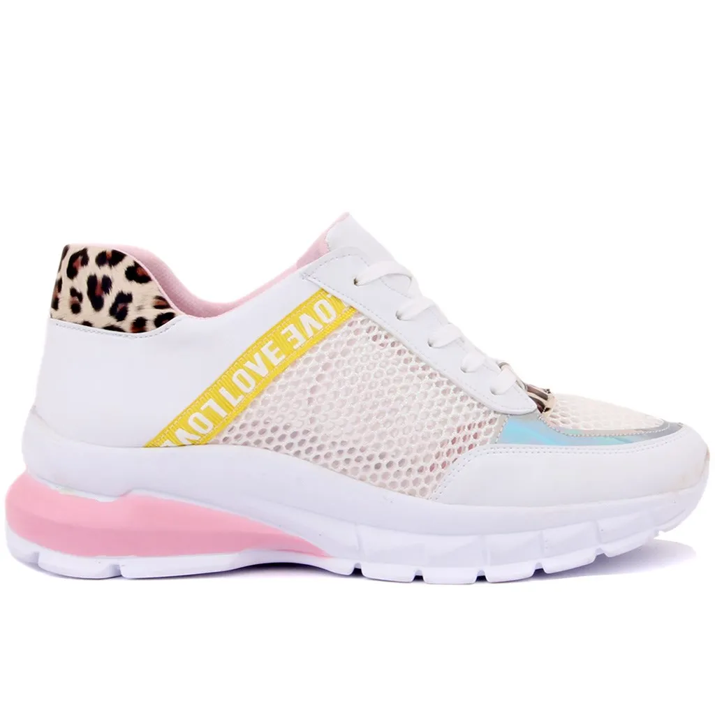 Pierre Cardin-White Women Sneakers 2020 Casual Shoes Spring Sneakers Breathable Women Shoes Lace Up Female Boots Comrfortable Platform Shoes Women - AliExpress