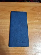 Carteira-cartera fina de 0,5 cm para hombre, billetera masculina de cuero natural suave