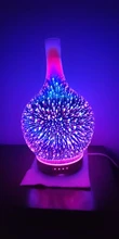 Diffuser-Mist-Maker Aroma-Diffuser Air-Humidifier Firework Essential-Oil Glass Ultrasonic