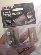 WMARK-W-2 profesional de 2 agujeros para cortar los dientes, hoja móvil con tornillo de repuesto, material de alta calidad