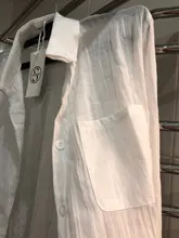 Shintimes-blusa blanca de manga larga para mujer, camisa para mujer, Tops finos, ropa para mujer 2019