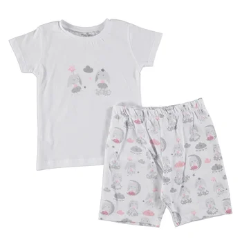 

ebebek For My Baby Rabbit Printed Short Sleeve Girl Pyjamas