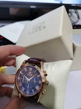 Relojes de lujo de cuarzo de los hombres relojes correa de cuero impermeable 30M de los hombres de moda gratis reloj con envío para hombres reloj con encendedor