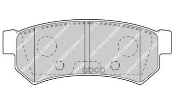 Колодки Тормозные Chevrolet Lacetti 07-/Daewoo Nubira Задние Ferodo Fdb4295 Ferodo арт. FDB4295