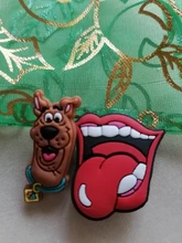 Adornos para zapatos de animales, zapato para perro, Cactus, aguacate, margaritas, accesorios médicos, adornos de corazón de café, regalo para niños adultos, 1 Uds.
