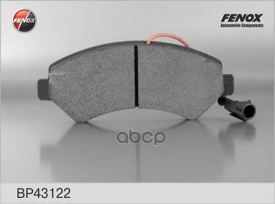 Колодки Тормозные Citroen Jumper/Fiat Ducato/Peugeot Boxer R16 06- Передние Fenox Bp43122 FENOX арт. BP43122