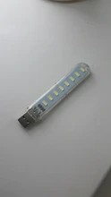 Book-Lights Led-Bulb Usb Led 8leds 5000-6500K Warm Power-Input White 5730 5V 5630 SMD