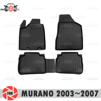 

Floor mats for Nissan Murano 2003~2007 rugs non slip polyurethane dirt protection interior car styling accessories
