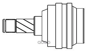 Шрус Chevrolet Lanos/Daewoo Nexia 1.5 95- Внутр. Gsp 699025 GSP арт. 699025