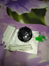 Escam-Mini cámara IP V380 con Wifi, HD, 1080P, inalámbrica, interior, visión nocturna, Audio bidireccional, detección de movimiento, Monitor de bebé