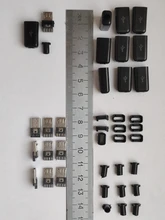 10 pcs/lot Micro USB 5P 30V 1.5A Micro/MINI USB Connectors Plastic Shell Jack Tail Male