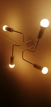 Ceiling-Lights Lampara Loft Nordic-Pipe Bedroom Retro Vintage Techo Iron for Living-Room