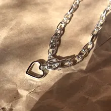 ZOVOLI-cadena de oro grueso de varias capas para mujer, Gargantilla Punk, collar con colgante redondo Irregular a la moda, joyería 2021