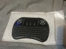 Mini teclado inalámbrico i8, 7 colores, 2,4 ghz, inglés, ruso, 3 colores, Air Mouse con Touchpad, mando a distancia, Android TV Box