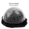 Male Hair Prosthesis 0.1mm Injection Skin Toupee Men  6” Wigs For Men 100% Human Hair  System Unit Men's Natural Hair Wig 4