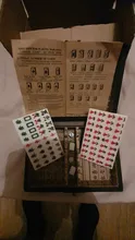 Mahjong-Set Game-Board Chinese-Toy Gambling Portable Party 144 with Box Tiles Numbered