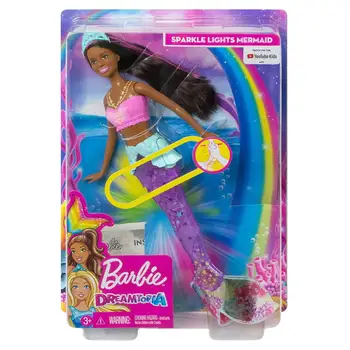 

Barbie Dreamtopia mermaid sparkling brunette