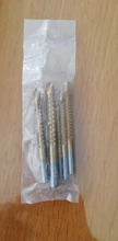 Brocas HSS con revestimiento de titanio, herramientas de trabajo con madera para carpintero, 6 unids/lote, 3-8mm