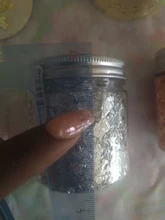 3g Oro de imitación plata hoja de cobre lentejuelas brillos de hoja de escamas hojas a granel papel de aluminio para dorado DIY decoración artística de uñas