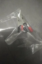 Connector Battery-Plug Alligator-Clips Crocodile-Clip Test-Probe Plastic-Handle Metal