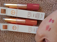 O.TWO.O 2 en 1 mate lápiz labial líquido y Mate brillo de labios maquillaje hidratante de larga duración impermeable de terciopelo lápiz labial de Color