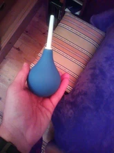 Irrigador de Enema de goma para higiene femenina, jeringa de bombilla de Enema, limpiador Anal y vaginal, para Enema de limpieza Anal