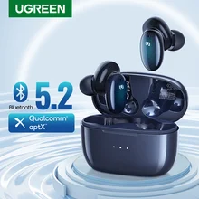 【Upgrade】UGREEN HiTune X5 Wireless Earbuds Bluetooth 5.2 in-Ear Headphones with Qualcomm QCC3040 aptX Codec Bluetooth Headphones