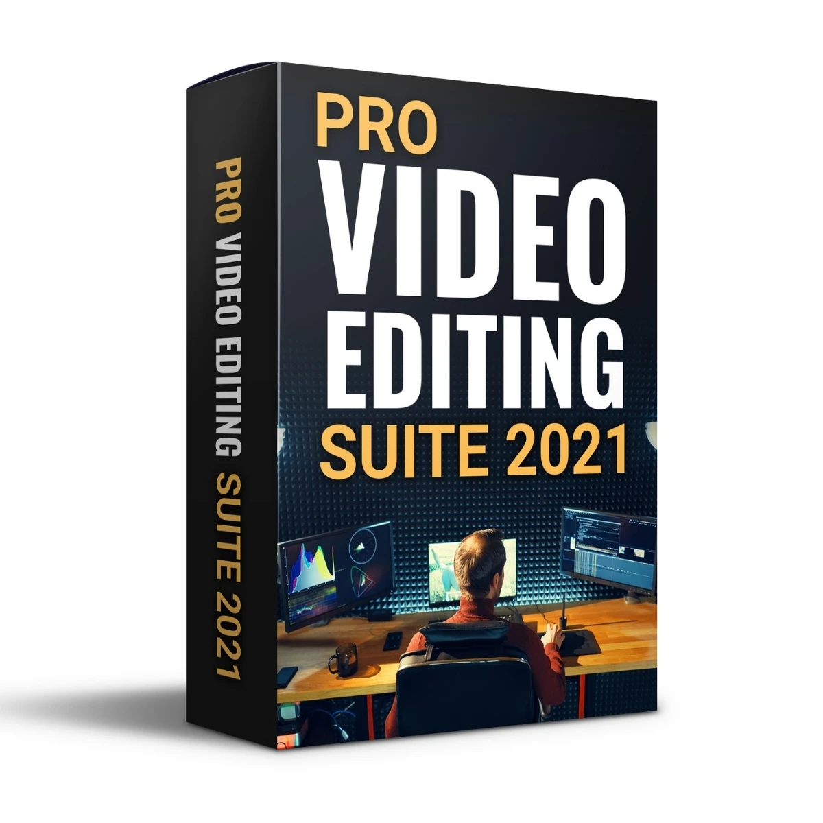 Software de edición de producción de películas, Editor de vídeo profesional para Windows + Mac