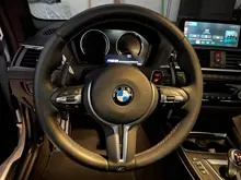 Interruptores de paleta de fibra de carbono para volante, para BMW F36 F21 F22 F32 F30 F02 F80 F11 F06 F20 F23 F10 F12 F26 F15 M3 M4 M5 M6