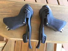 Carretera palanca de cambios bicicleta 7/8/9 variador de velocidad Dual de la palanca de Control de carretera palanca de cambios bicicleta palanca de cambio Compatible con Shimano s 7s 8s 8s 9 s 10s