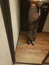 Pantalones de pitillo de talla grande para mujer, polainas de invierno cálidas de terciopelo grueso, ceñido de cintura alta, mallas femeninas, 90H, S-4XL