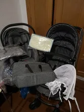 Cochecito De bebé multifuncional 3 en 1, carrito De bebé con paisaje alto, luz reclinable, plegable, diseño De cascarón De dos vías