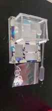 MINI nido de hormiga plano de acrílico para granja, hormigero con área de alimentación para reina, hormigero para poner huevos de hormiga con zona hidratante