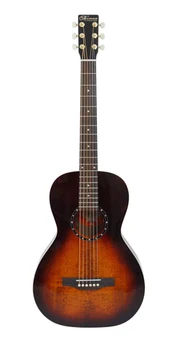 

041930 ST40 parlor burnt umber HG A/E electro acoustic guitar, Norman