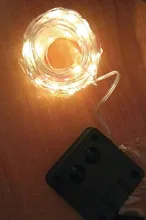 String-Lights Garland Solar-Lamp Fairy LED 20m-Decor Holiday Christmas-Party Garden Outdoor