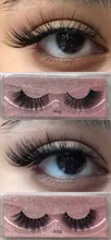 Mink-Eyelashes Fluffy Bulk Natural Wholesale 3d 50/200pcs