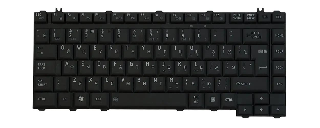Клавиатура для ноутбука Toshiba Satellite A300 | Компьютеры и офис