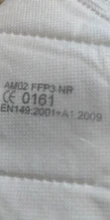 Mascarilla protectora PM2.5 para adultos, máscara FFP3 de 5 capas con elásticos, no tejida, con gancho para la oreja, 99%