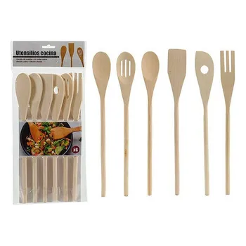 

Kitchen Utensils Set Wood (6 Pieces)