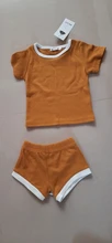 Vestido para niña recién nacida de 0 a 2 años, conjunto de ropa para niña pequeña, Tops de algodón y pantalones cortos, trajes de 2 uds.