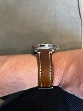 Correas de reloj de piel auténtica de estilo Vintage, accesorios de reloj, correa en 7 colores para hombre y mujer, correa de cuero de vaca